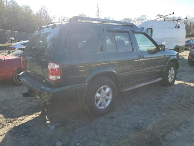 JN8DR09Y82W721056 - 2002 NISSAN PATHFINDER LE GREEN photo 3