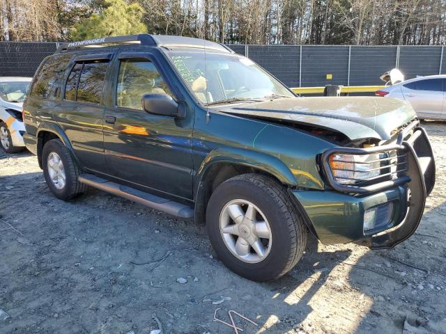 JN8DR09Y82W721056 - 2002 NISSAN PATHFINDER LE GREEN photo 4