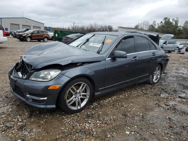 WDDGF4HB2DA834125 - 2013 MERCEDES-BENZ C 250 GRAY photo 1