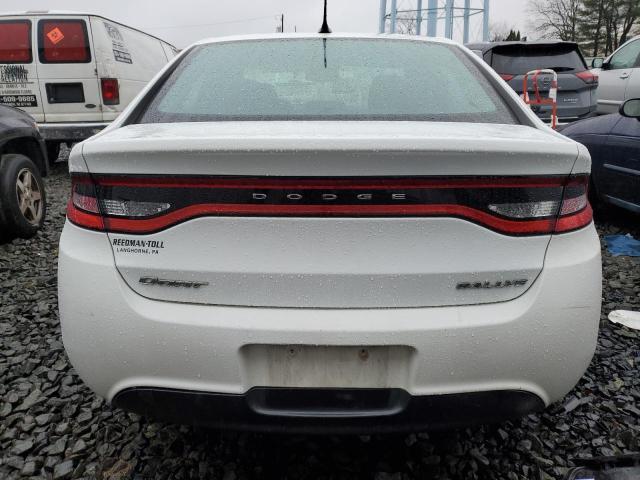 1C3CDFFA6GD818604 - 2016 DODGE DART SXT SPORT WHITE photo 6