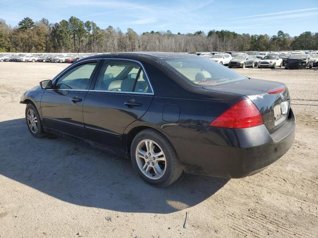 1HGCM56307A212273 - 2007 HONDA ACCORD SE BLACK photo 2