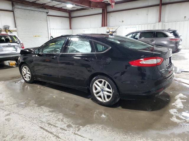 1FA6P0H77G5129461 - 2016 FORD FUSION SE BLACK photo 2