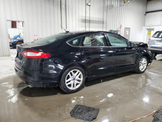 1FA6P0H77G5129461 - 2016 FORD FUSION SE BLACK photo 3