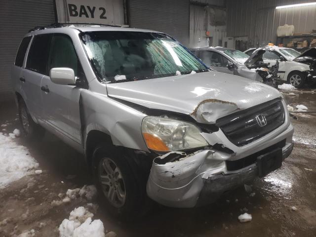 2HKYF18573H556580 - 2003 HONDA PILOT EXL SILVER photo 4