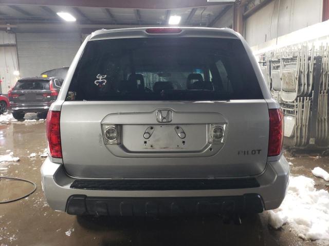 2HKYF18573H556580 - 2003 HONDA PILOT EXL SILVER photo 6