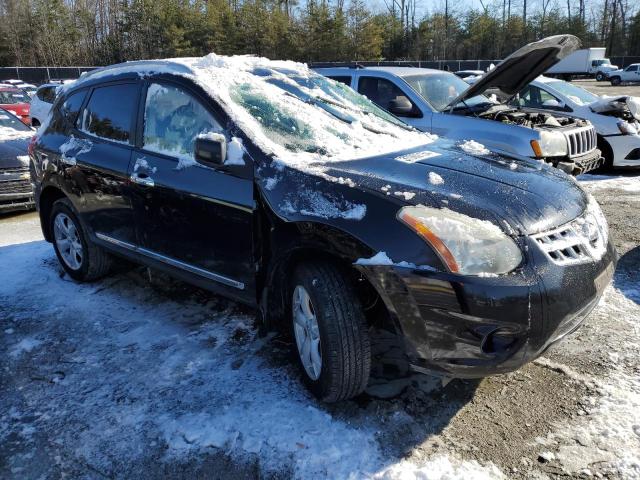 JN8AS5MV4BW262948 - 2011 NISSAN ROGUE S BLACK photo 4