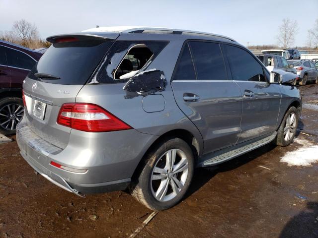 4JGDA5HB8FA463410 - 2015 MERCEDES-BENZ ML 350 4MATIC SILVER photo 3