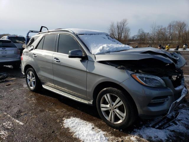 4JGDA5HB8FA463410 - 2015 MERCEDES-BENZ ML 350 4MATIC SILVER photo 4