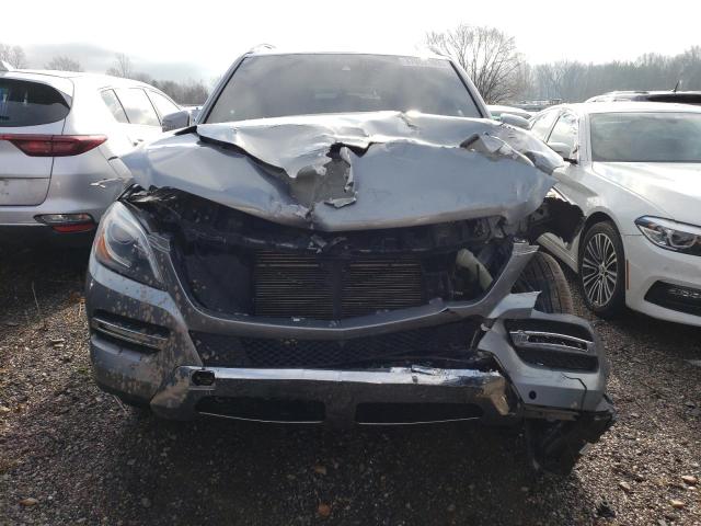 4JGDA5HB8FA463410 - 2015 MERCEDES-BENZ ML 350 4MATIC SILVER photo 5
