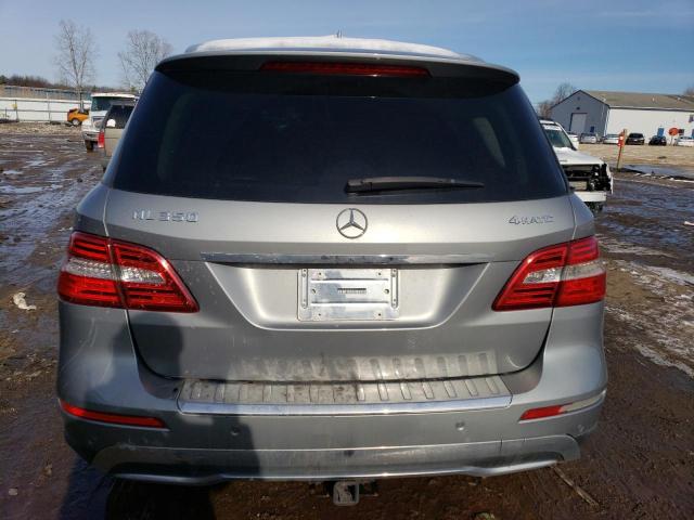 4JGDA5HB8FA463410 - 2015 MERCEDES-BENZ ML 350 4MATIC SILVER photo 6