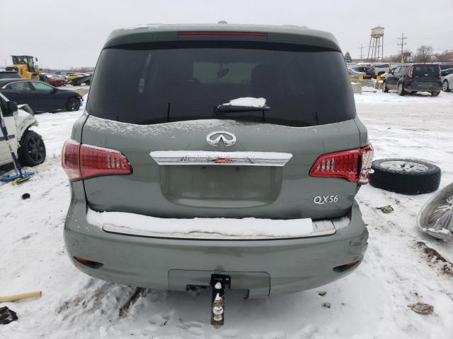 JN8AZ2NE9B9002312 - 2011 INFINITI QX56 GREEN photo 6