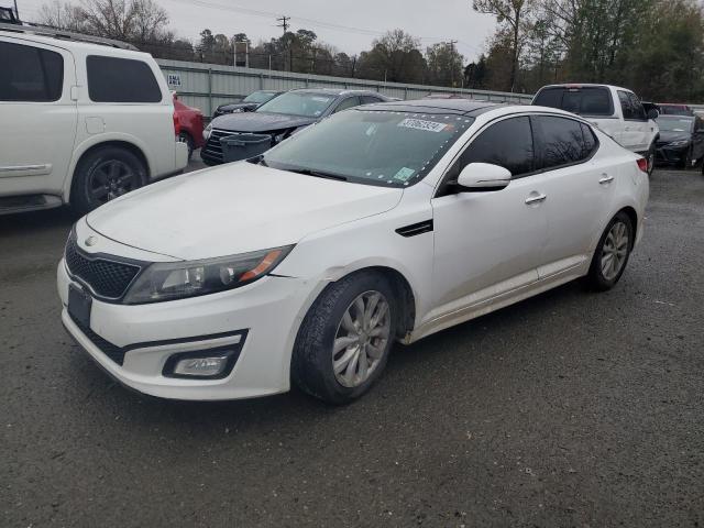 5XXGN4A76EG300229 - 2014 KIA OPTIMA EX WHITE photo 1