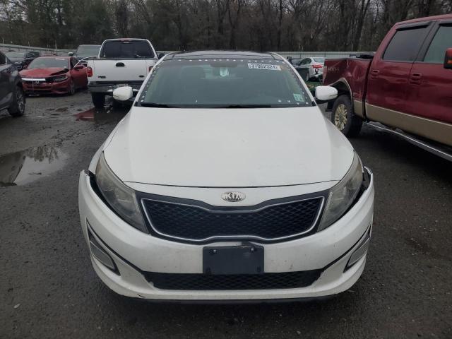 5XXGN4A76EG300229 - 2014 KIA OPTIMA EX WHITE photo 5