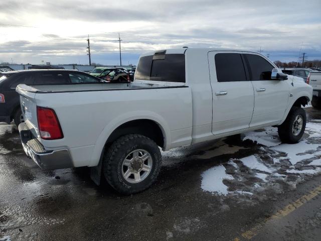 3D7UT2HL0AG162362 - 2010 DODGE RAM 2500 WHITE photo 3