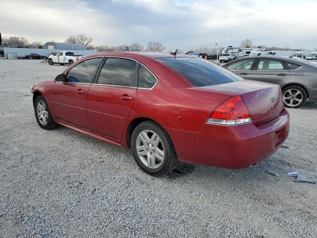 2G1WB5E39E1126303 - 2014 CHEVROLET IMPALA LIM LT RED photo 2