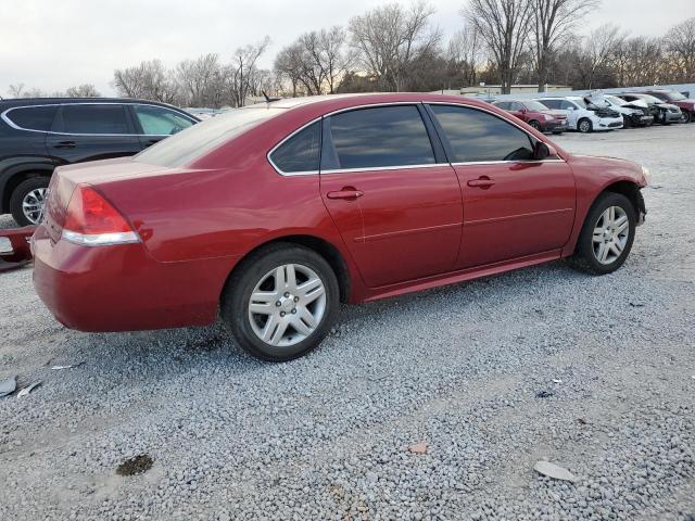 2G1WB5E39E1126303 - 2014 CHEVROLET IMPALA LIM LT RED photo 3