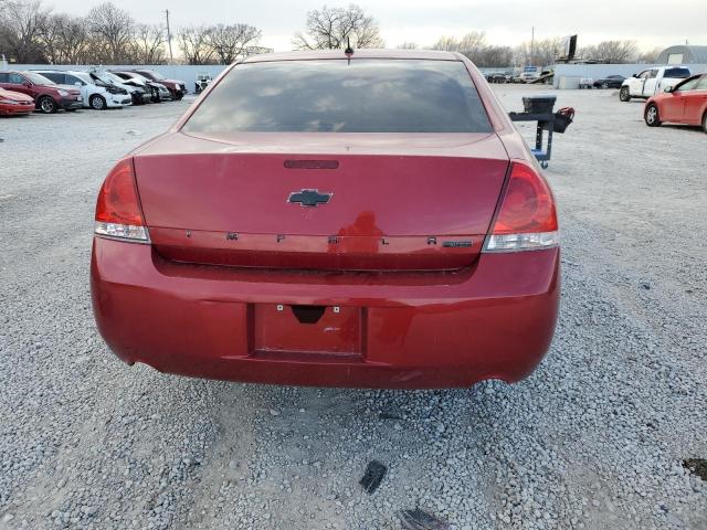 2G1WB5E39E1126303 - 2014 CHEVROLET IMPALA LIM LT RED photo 6