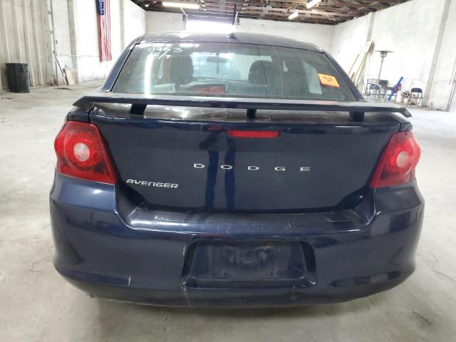 1C3CDZAB8EN200953 - 2014 DODGE AVENGER SE BLUE photo 6