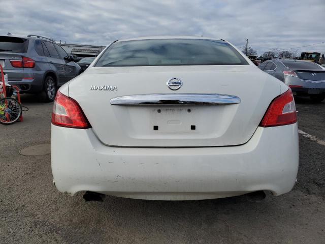 1N4AA51E99C816604 - 2009 NISSAN MAXIMA S WHITE photo 6