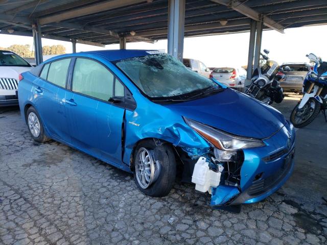 JTDKARFU0L3111901 - 2020 TOYOTA PRIUS L BLUE photo 4