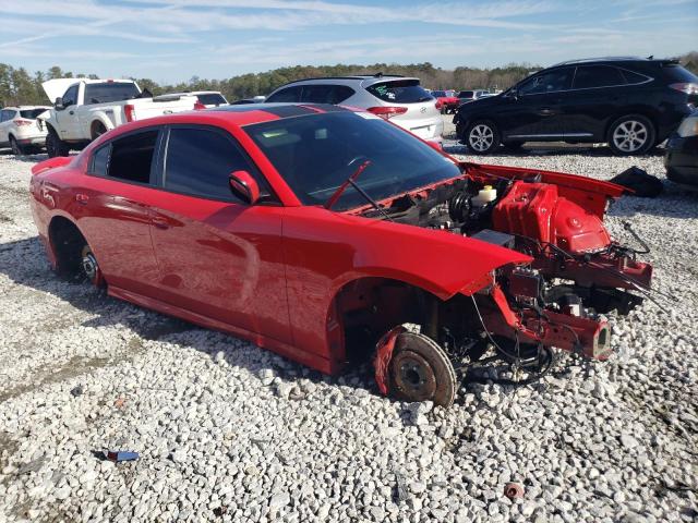 2C3CDXL93KH570064 - 2019 DODGE CHARGER SRT HELLCAT RED photo 4