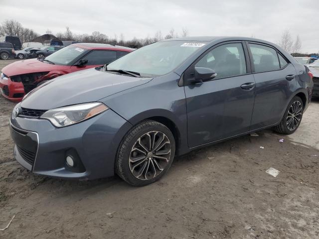 2T1BURHE4GC705000 - 2016 TOYOTA COROLLA L GRAY photo 1