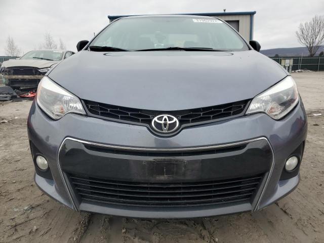 2T1BURHE4GC705000 - 2016 TOYOTA COROLLA L GRAY photo 5