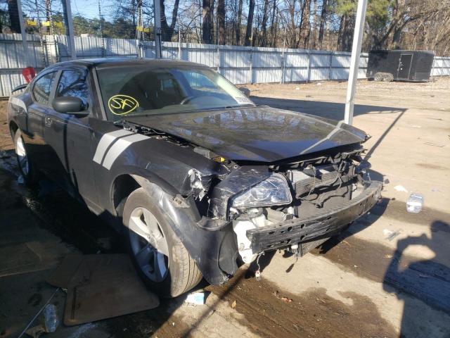 2B3KA43R78H116330 - 2008 DODGE CHARGER BLACK photo 1