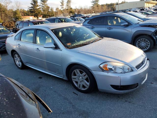 2G1WG5EK0B1109801 - 2011 CHEVROLET IMPALA LT SILVER photo 4