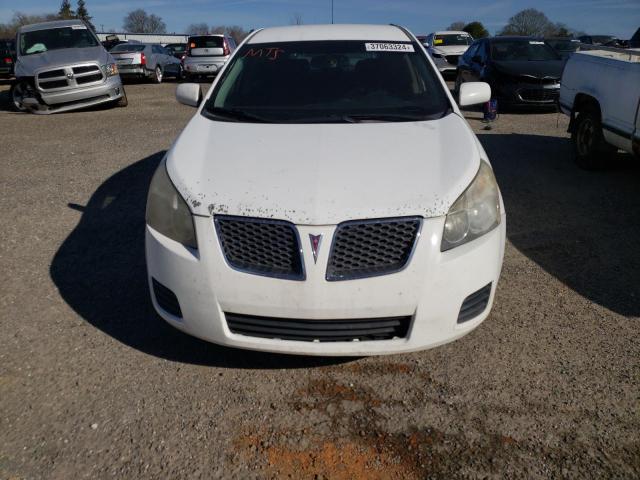 5Y2SP670X9Z428843 - 2009 PONTIAC VIBE WHITE photo 5