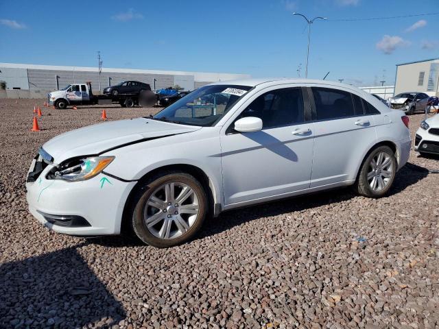 1C3CCBAB9DN647834 - 2013 CHRYSLER 200 LX WHITE photo 1