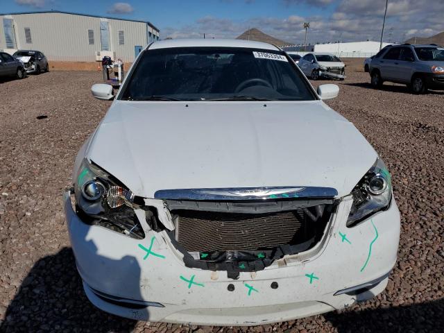 1C3CCBAB9DN647834 - 2013 CHRYSLER 200 LX WHITE photo 5