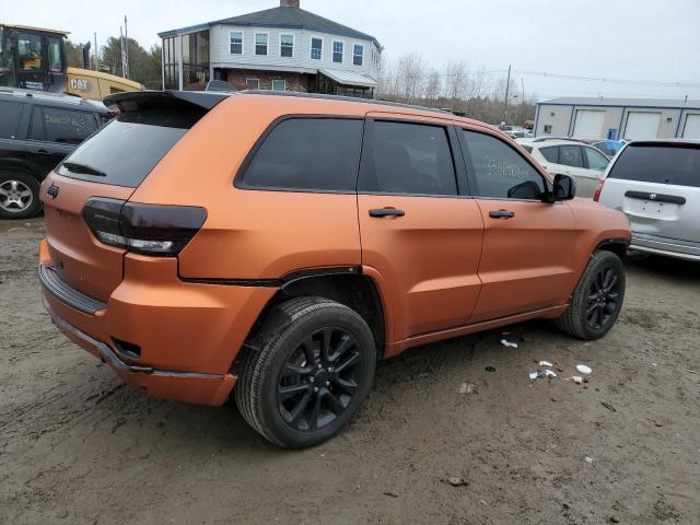 1C4RJFAG2KC614388 - 2019 JEEP GRAND CHER ORANGE photo 3