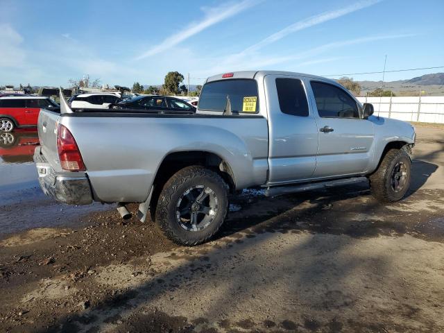 5TETX22N77Z338972 - 2007 TOYOTA TACOMA ACCESS CAB ვერცხლისფერი ფოტო 3