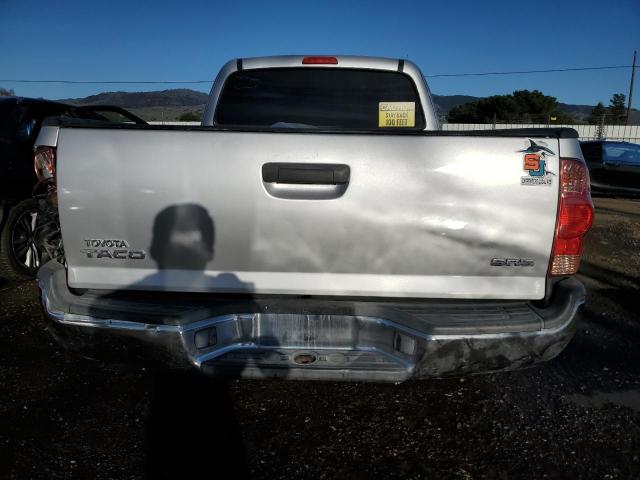 5TETX22N77Z338972 - 2007 TOYOTA TACOMA ACCESS CAB SILVER photo 6