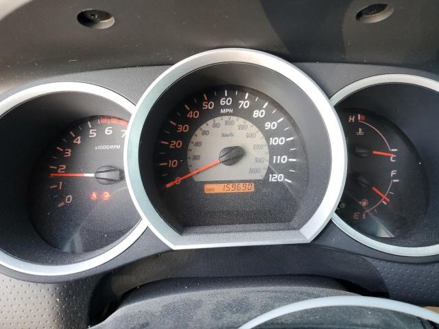 5TETX22N77Z338972 - 2007 TOYOTA TACOMA ACCESS CAB ვერცხლისფერი ფოტო 9