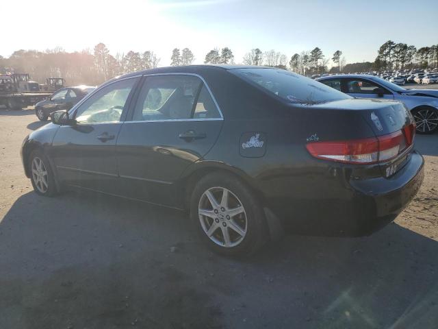 1HGCM66583A087430 - 2003 HONDA ACCORD EX BLACK photo 2