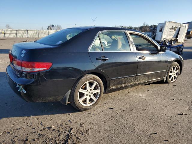 1HGCM66583A087430 - 2003 HONDA ACCORD EX BLACK photo 3