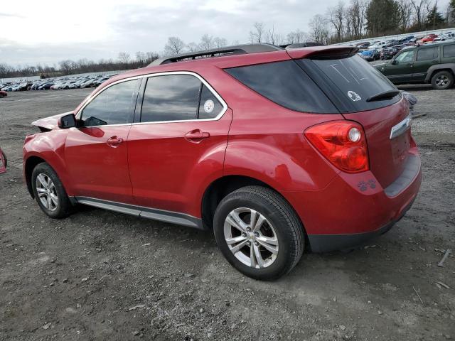 2GNALCEK5F6379060 - 2015 CHEVROLET EQUINOX LT RED photo 2