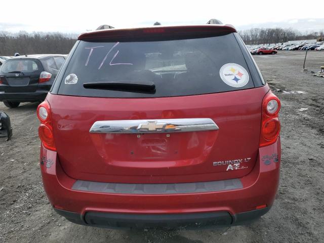 2GNALCEK5F6379060 - 2015 CHEVROLET EQUINOX LT RED photo 6