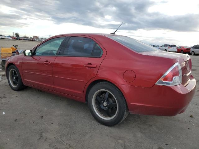 3FAHP06Z97R202193 - 2007 FORD FUSION S RED photo 2