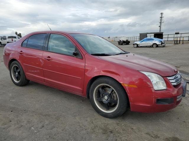 3FAHP06Z97R202193 - 2007 FORD FUSION S RED photo 4