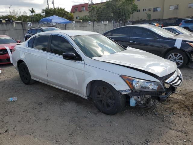 1HGCP2F6XCA231634 - 2012 HONDA ACCORD SE WHITE photo 4