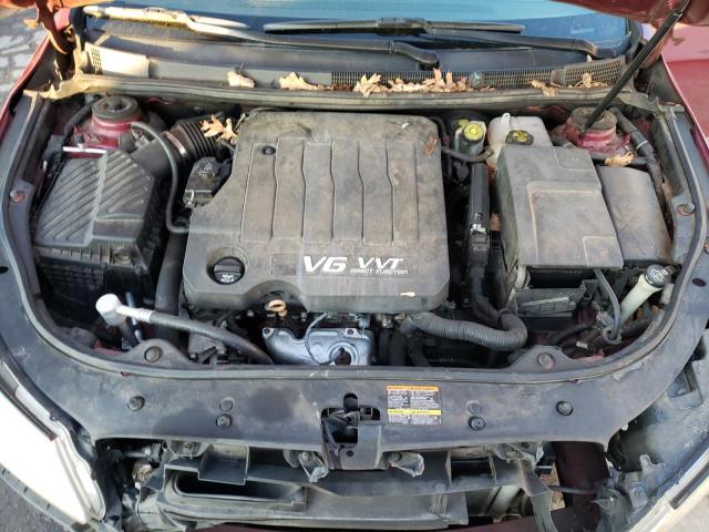 1G4GE5EV9AF322079 - 2010 BUICK LACROSSE CXS 栗色 照片 11