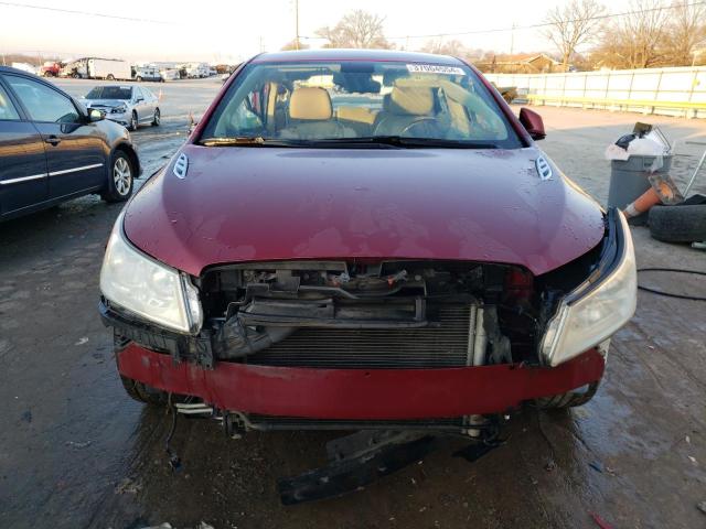 1G4GE5EV9AF322079 - 2010 BUICK LACROSSE CXS MAROON photo 5