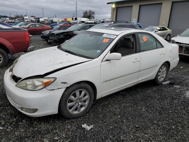 4T1BE32K03U233802 - 2003 TOYOTA CAMRY LE WHITE photo 1