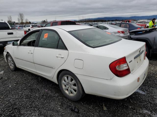 4T1BE32K03U233802 - 2003 TOYOTA CAMRY LE WHITE photo 2