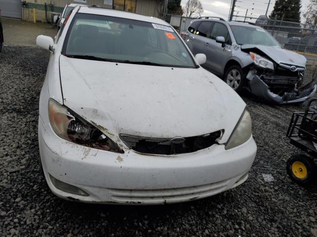 4T1BE32K03U233802 - 2003 TOYOTA CAMRY LE WHITE photo 5