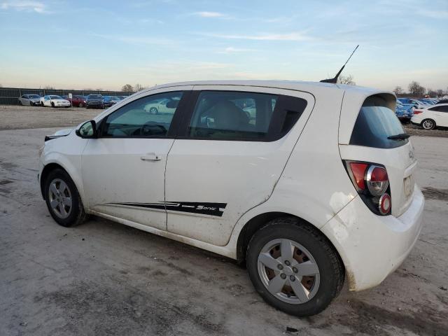 1G1JA6SH2E4171039 - 2014 CHEVROLET SONIC LS WHITE photo 2