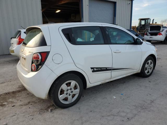 1G1JA6SH2E4171039 - 2014 CHEVROLET SONIC LS WHITE photo 3